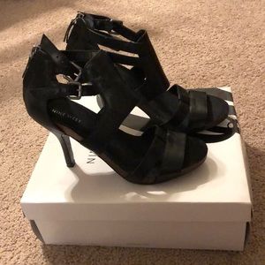Nine West black heels